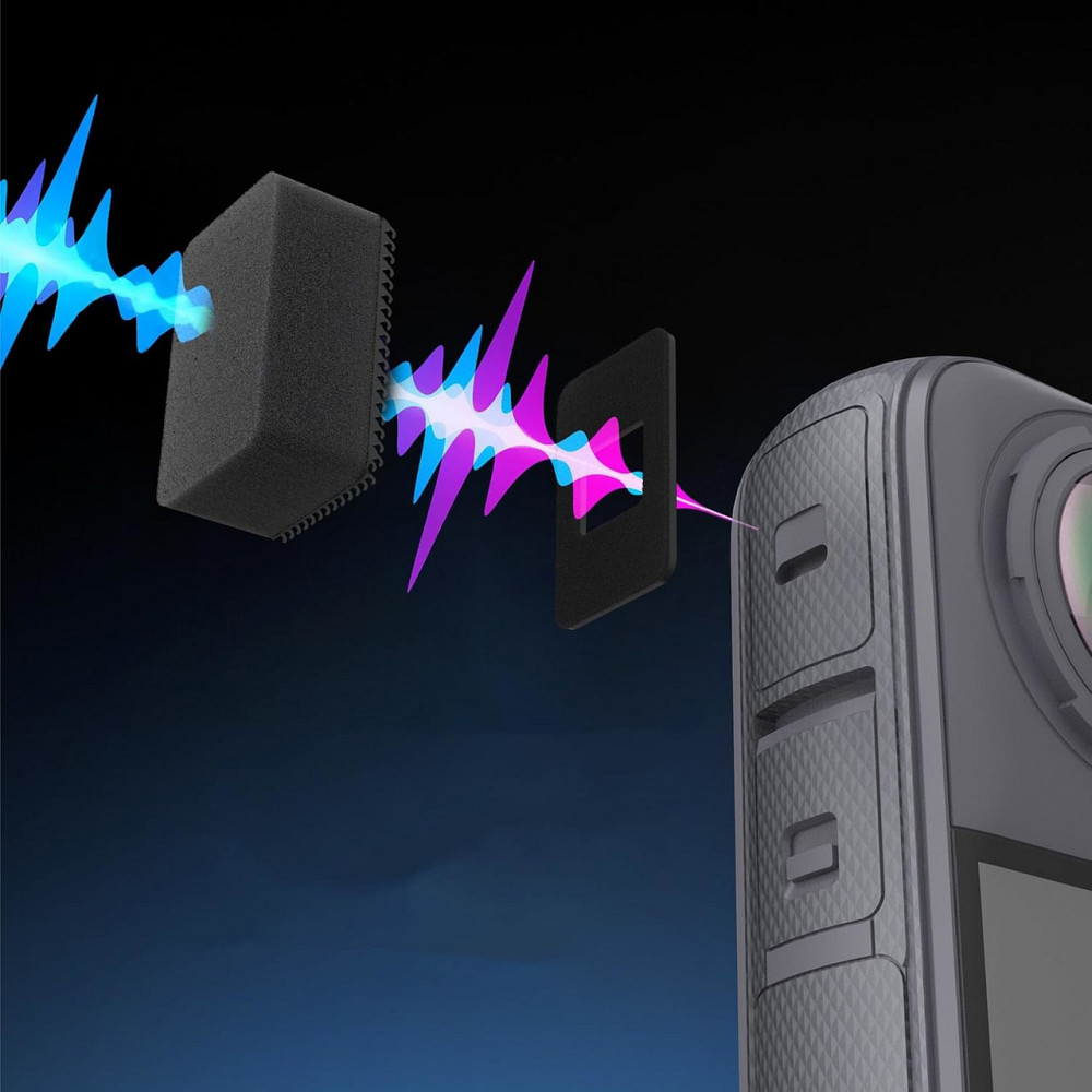 Вітрозахист Insta360 X5/X4/X3 для мікрофонів AC Prof IN108 Київ - фото 4