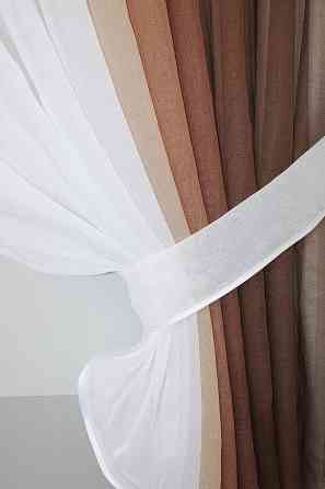 Кухонные шторки VR-Textil № 106к батист 