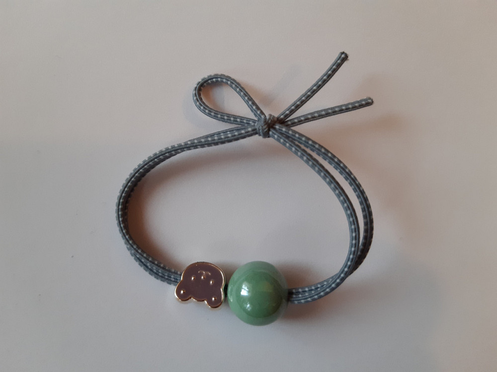 Гумка для волосся чорний - універсальний розмір Київ - фото 1