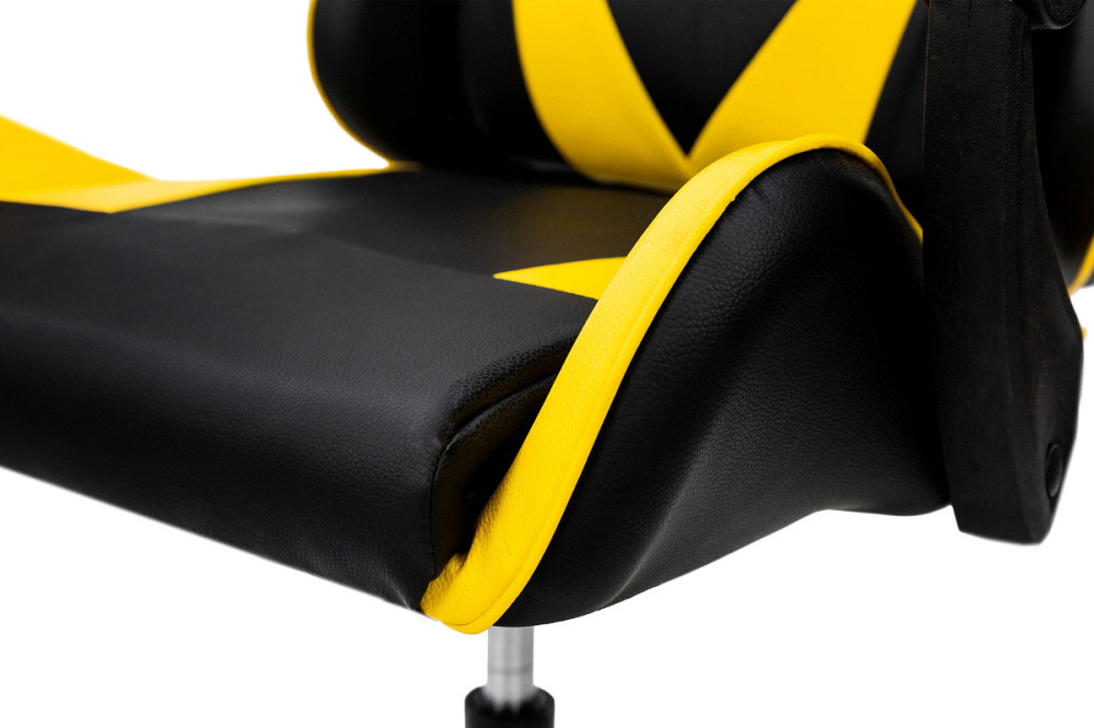 Крісло геймерське Слім, чорний/жовтий Київ - фото 7