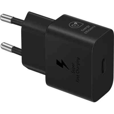Зарядний пристрій Samsung 25W Power Adapter (w C to C Cable) Black (EP-T2510XBEGEU) Вінниця