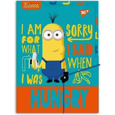 Папка на резинках Yes A4 з трьома роздільниками Minions (492101) Вінниця