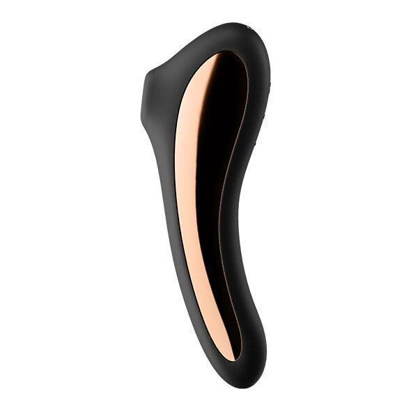 Вакуумный стимулятор с вибрацией Satisfyer Dual Kiss Black Sex Aura Киев - изображение 2