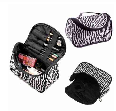 Косметичка женская Зебра 12 см на 10 см на 20см черно-белый Киев