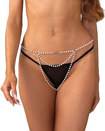 Прикраса-трусики Obsessive Lyxa jewelry crotchless panties Sex Aura Київ