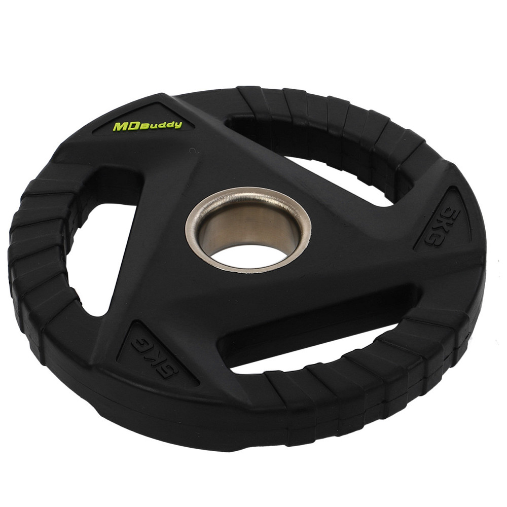 Блин (диск) полиуретановый 5 кг 51 мм MD Buddy-9649-5 Киев - изображение 2