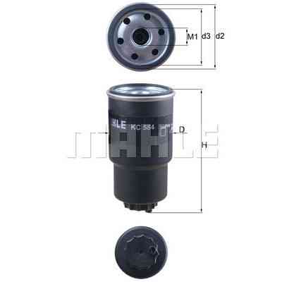 Фильтр топливный Mahle KC584 Винница