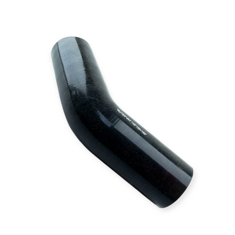 Патрубок кут d-63 L-150*150 135град. силікон універсальний Мукачево - фото 1