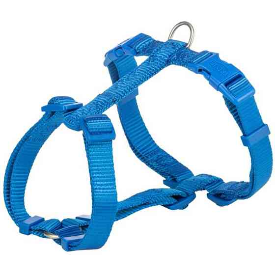 Шлей Trixie Premium H-harness для собак синий XXS–XS 20–32 см 10 мм Киев