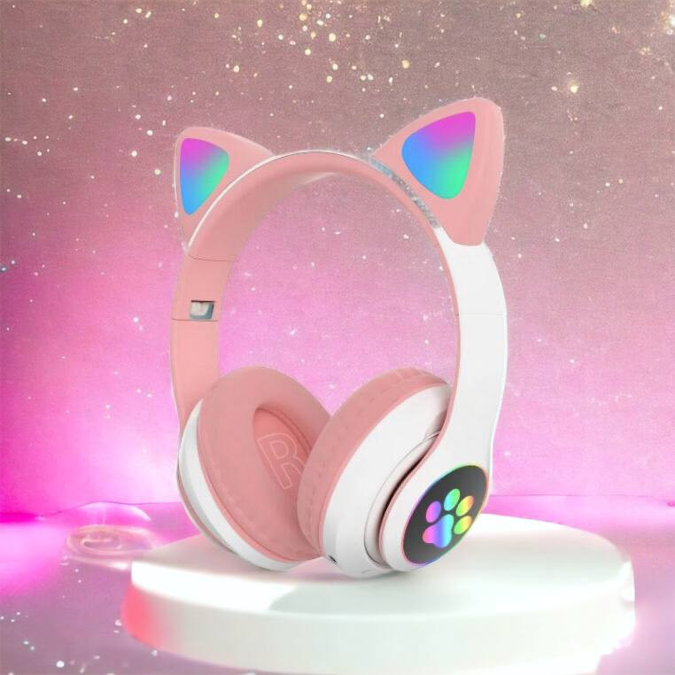 хто честь кошачьими ушками, Навушники світяться котячі вушка навушники з вушками котика SX-26 Львів - фото 1