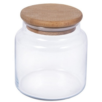 Банка Herevin Wooden cover 0.635 л (232007-260) Вінниця - фото 1