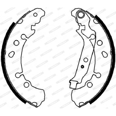 Гальмівні колодки FERODO FSB4037 Вінниця - фото 1