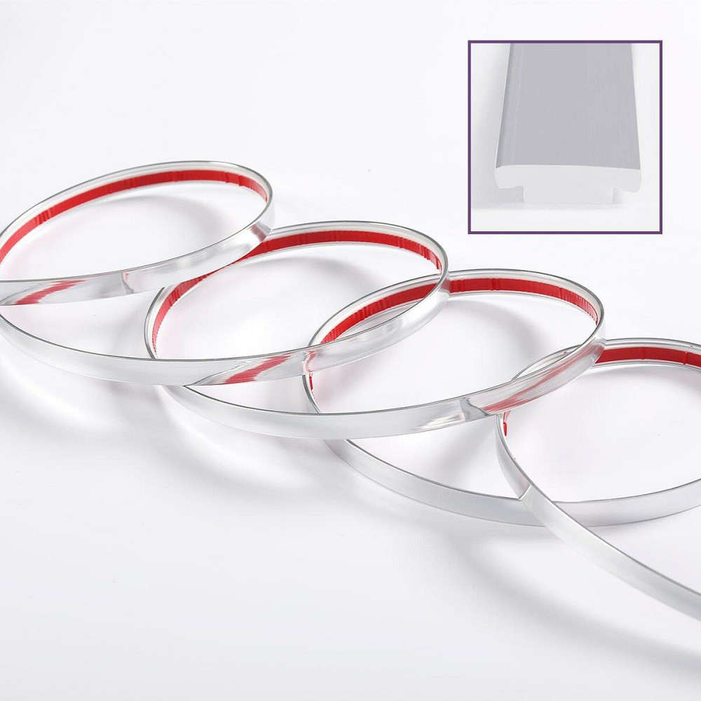 T-образный молдинг 3000х12х4мм Серебро SW-00001150 Киев - изображение 2