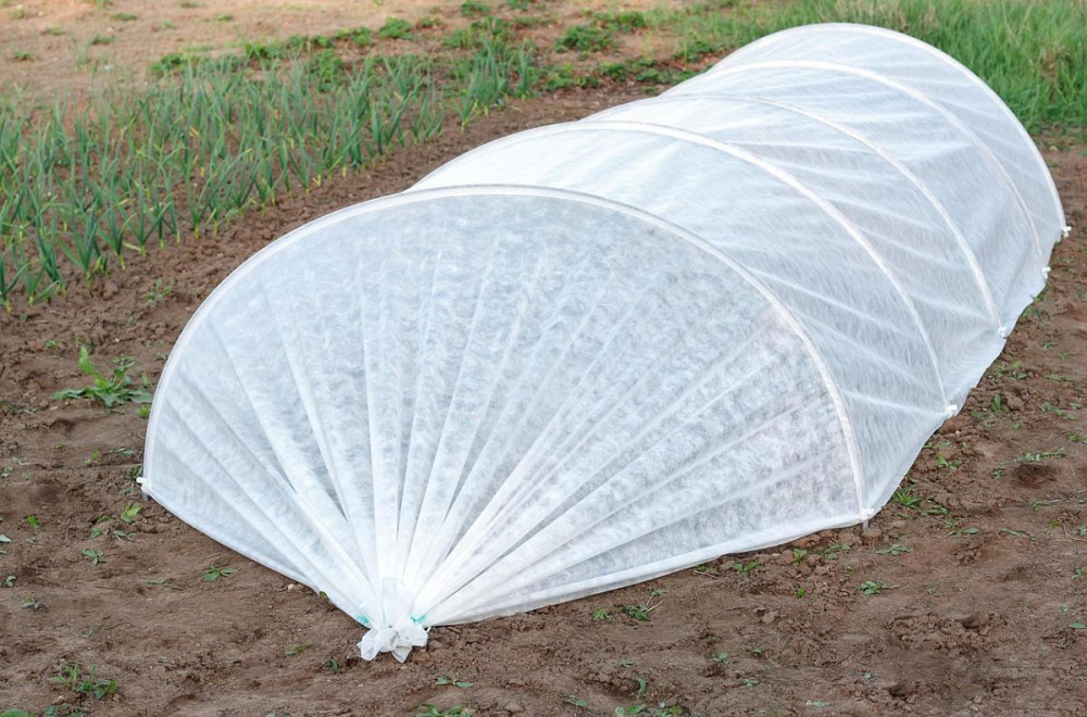 Полотно 5м  50 г/м² плотности агроволокно прошитое  для парника Днепр - изображение 5