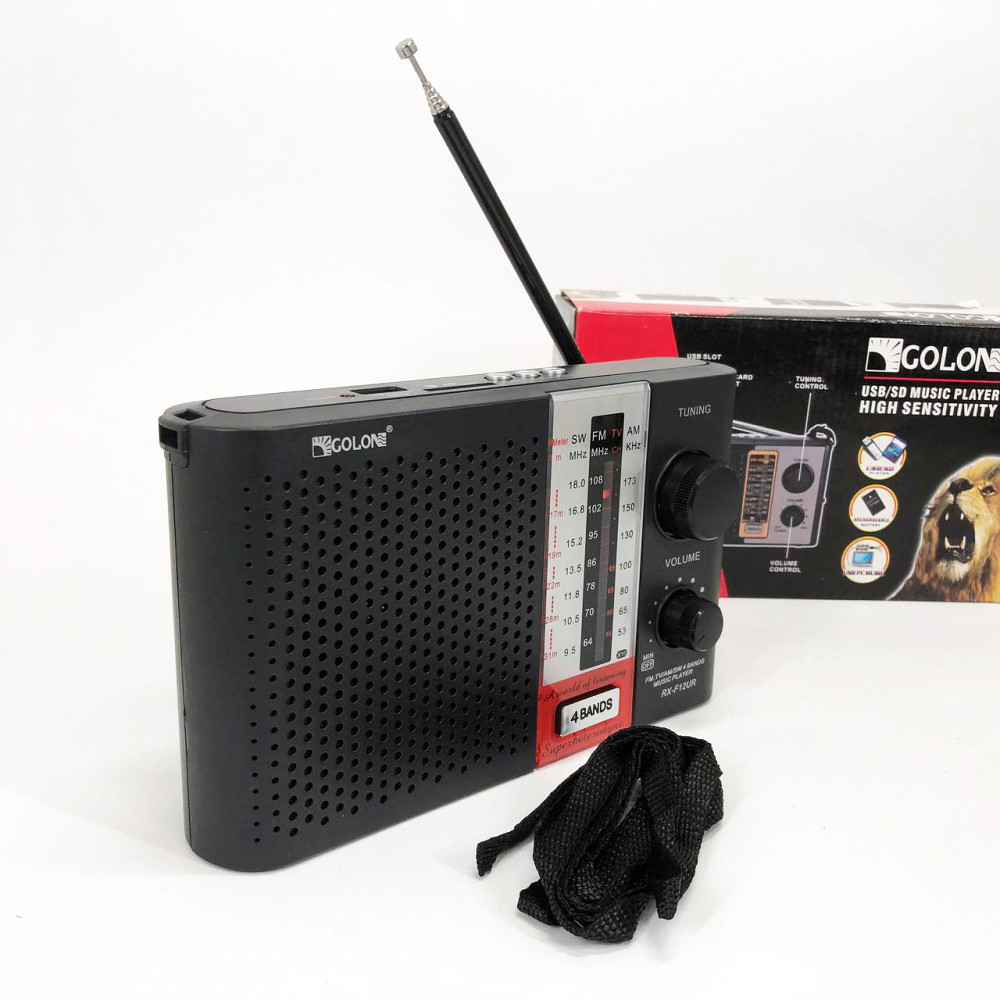 Радиоприемник от сети 220 GOLON RX F12 AM/FM/SW, Радио фм прямой UX-401 эфир, FM-радиоприемник Киев - изображение 10