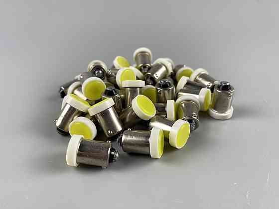 Лампа LED габаритних вогнів і панелі приладів 12V COB chip цоколь BA9S, лампа для внутрішнього освітлення авто Мукачево