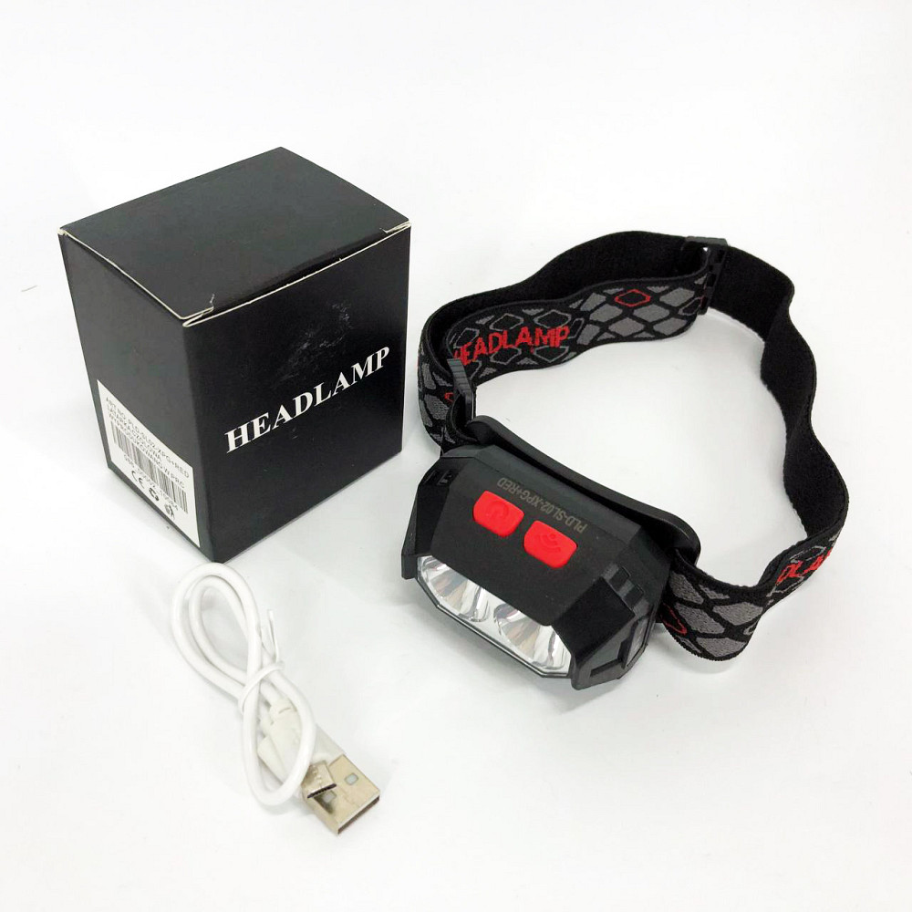 Фонарик на голову диодный, Мощный налобный LED фонарь, Портативный светодиодный налобный фонарь GZ-49 Львов - изображение 4