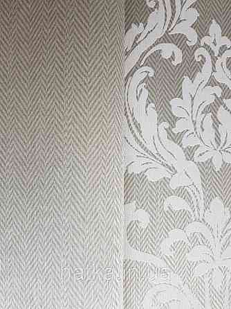 Текстильні шпалери на флізеліновій основі Cador Rasch Textil 086071 графітовий оливковий Київ