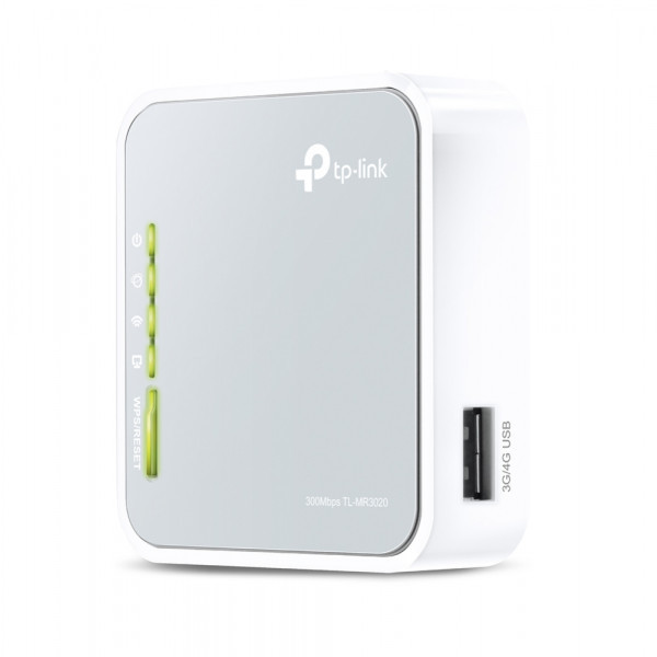 Маршрутизатор TP-Link TL-MR3020, N300 1xFE LAN/WAN 1xUSB2.0 for 3G/4G/LTE (TL-MR3020) Київ - фото 2