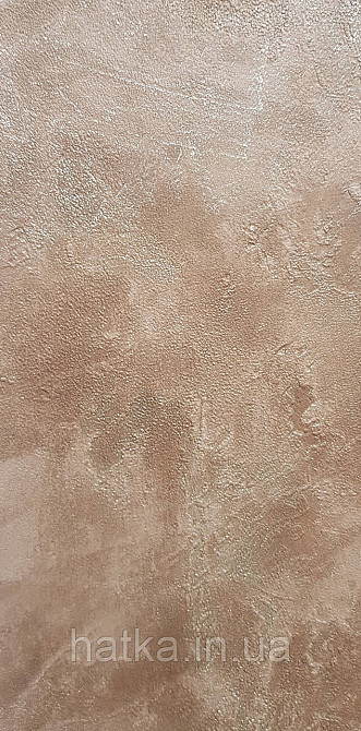 Шпалери вінілові на флізелін Caselio The Place to bed 0.53х10 м широкі білі смуги бежеві золотисті Київ - фото 2