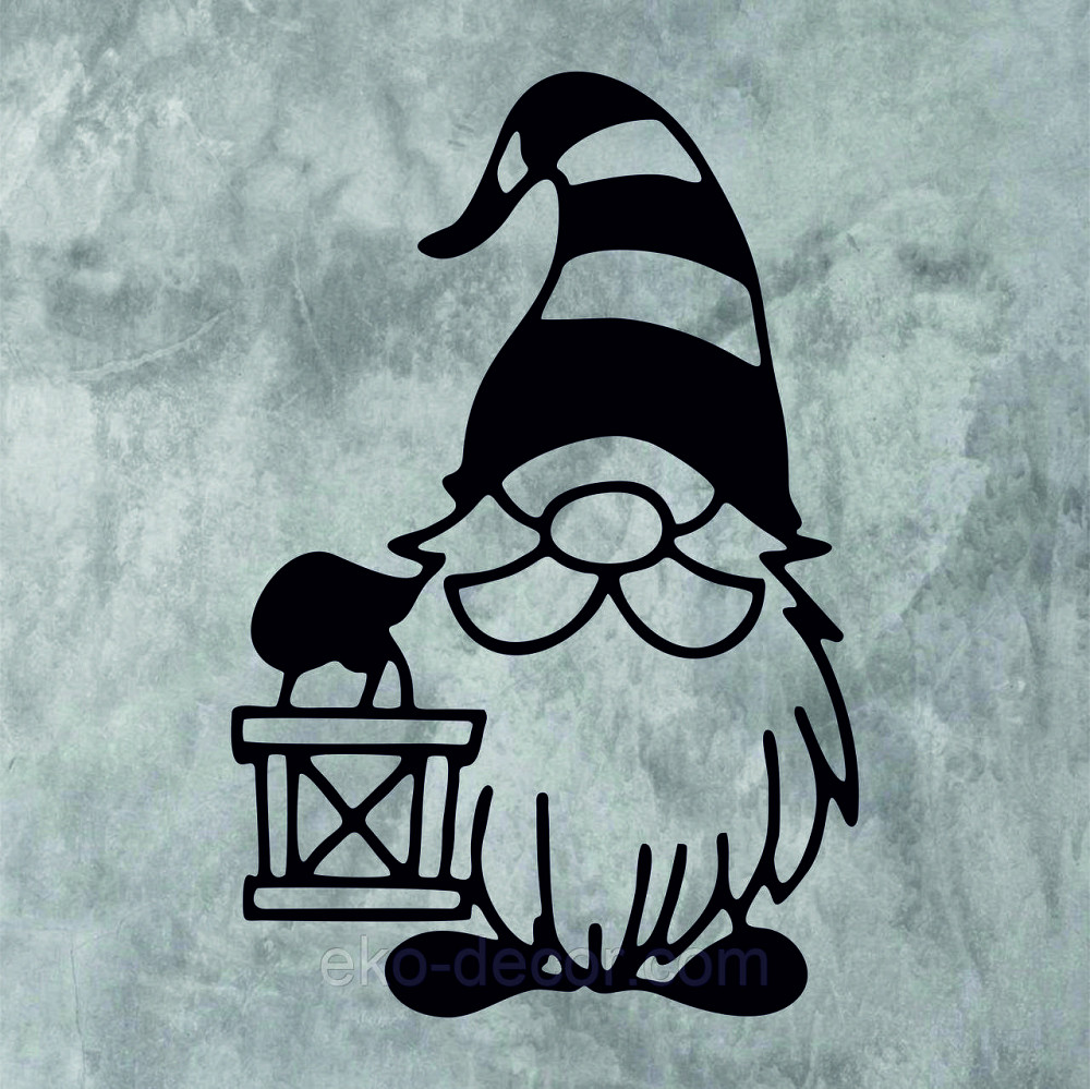 Декоративне настінне Панно «Гном», Декор на стену Київ - фото 8