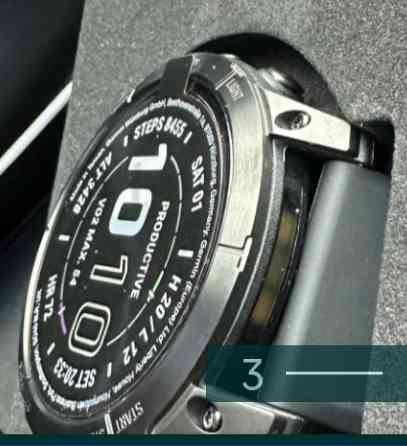 Часы: Garmin Fenix 7x Sapphire Solar DlC Titanium Black 51mm. Харьков