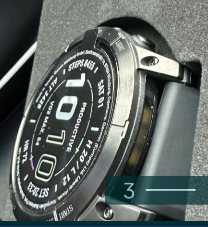 Часы: Garmin Fenix 7x Sapphire Solar DlC Titanium Black 51mm. Харьков - изображение 3