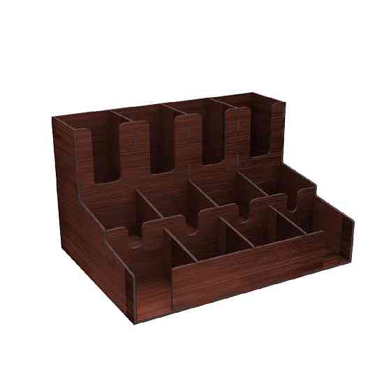 Барный органайзер EKOSTAR красно-коричневый 425х320х250 Киев