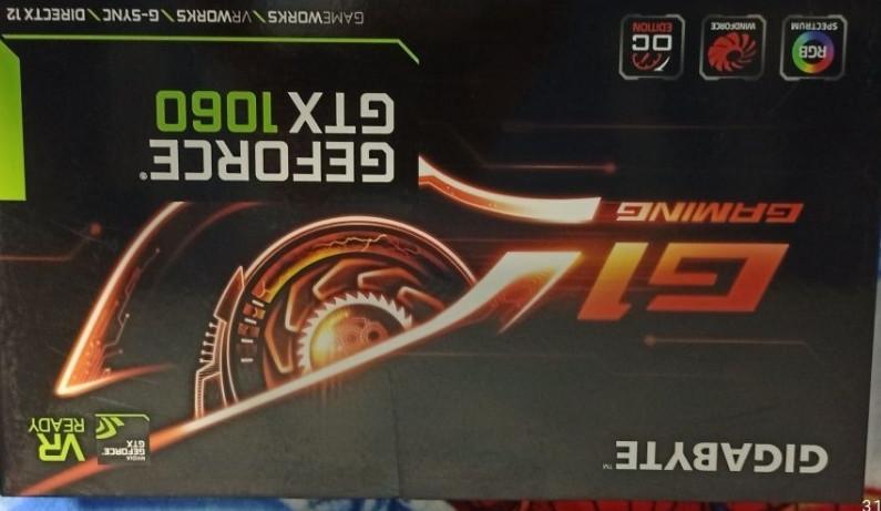 Видеокарта: Gigabyte GTX 1060 G1 6Gb. Киев - изображение 3