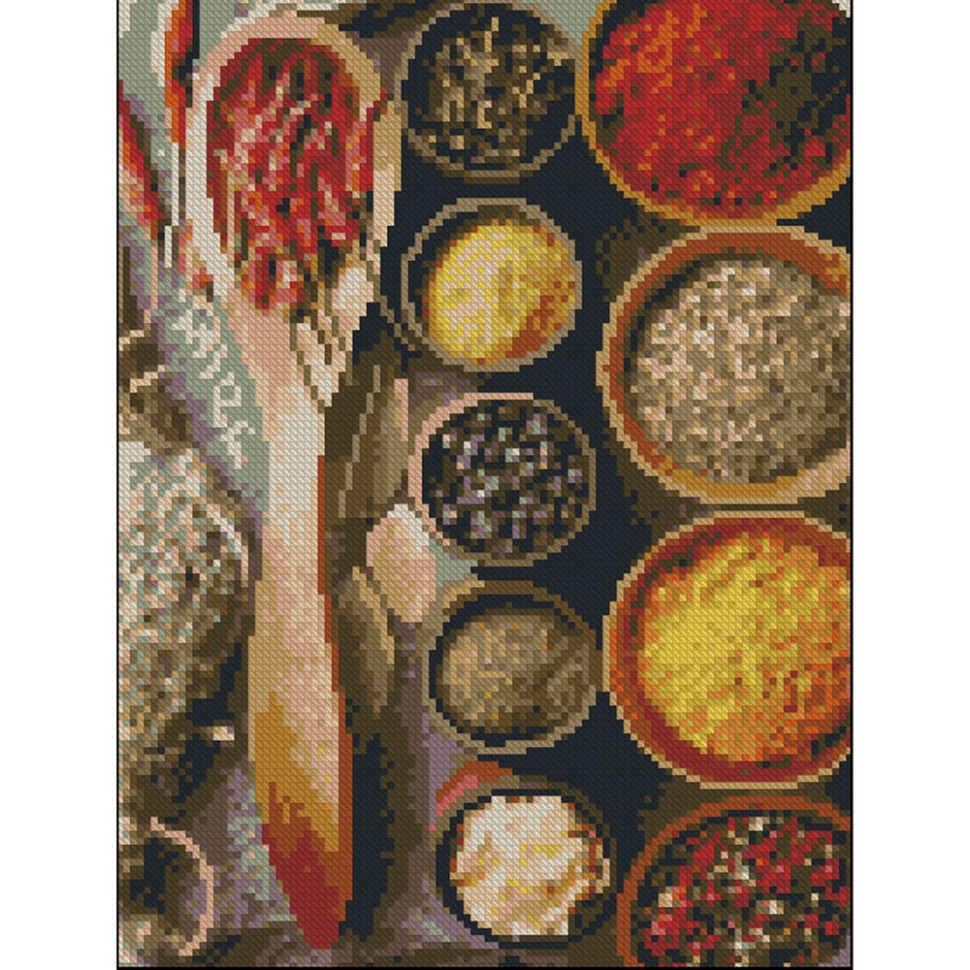 Алмазна мозаїка без підрамника "Прянощі" ZAV3040-11, 30х40 см Вінниця - фото 1