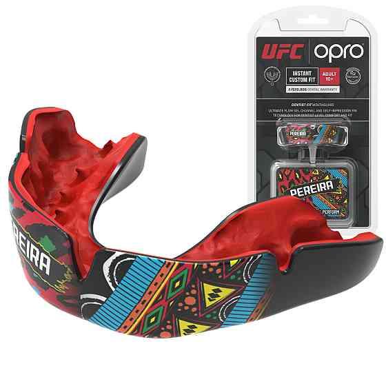 Капа OPRO UFC Fighter Collection Alex Pereira доросла (вік 11+) Black (art.102529006) Каменское