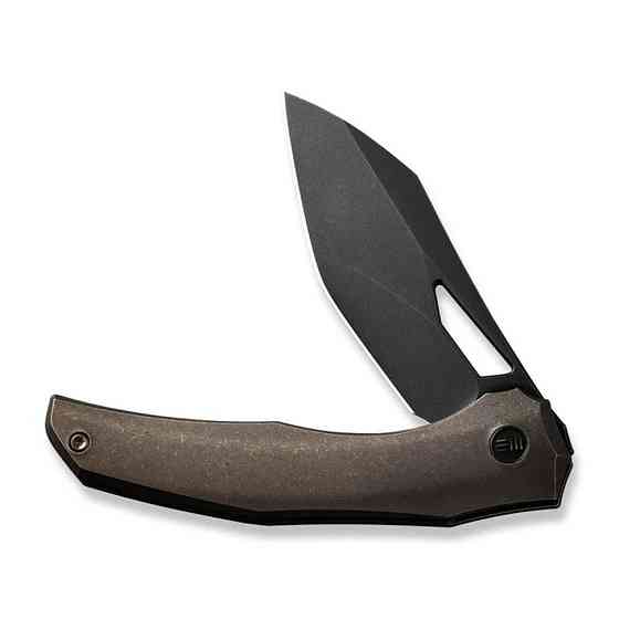 Ніж складаний туристичний WE Knife Ignio Mystery Box, (8.4 см) CPM 20CV / титан 6AL4V бронзовий Київ