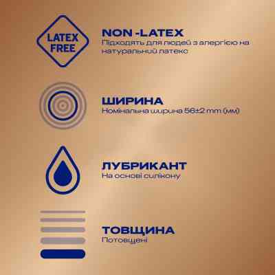 Презервативы Durex Real Feel из синтетического латекса (безлатексные) 3 шт. (5052197026689) Винница