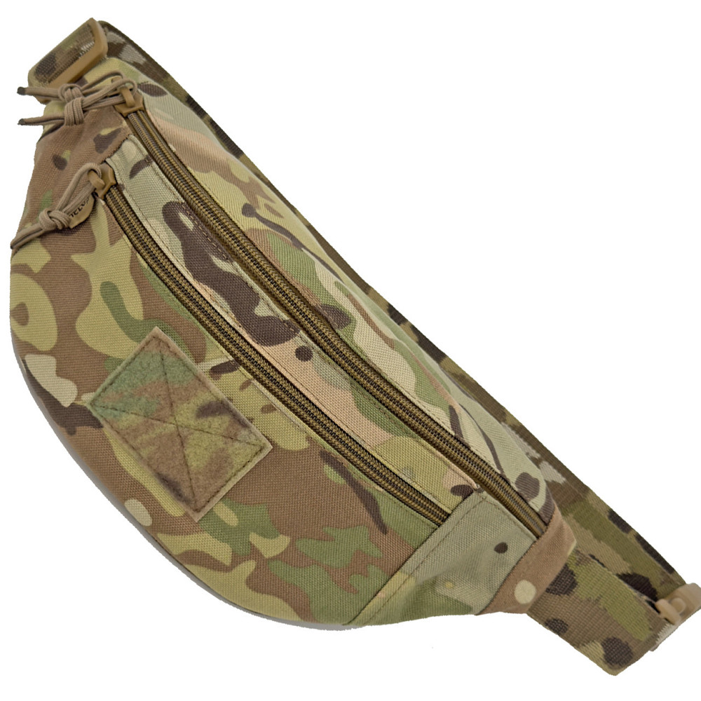 Тактична поясна сумка-бананка Мультикам Cordura 600 D Київ - фото 1