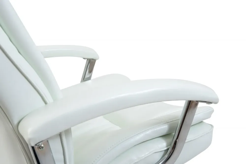 Офисное Кресло Руководителя Richman California Lucky White Хром М1 Tilt Белый Киев - изображение 5