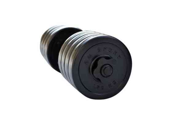 Гантель наборная Одна Long на 10 кг с ABS покрытием Гантели, гири, штанги и диски композитные Киев