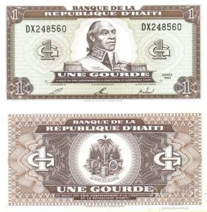 Haiti Гаїті - 1 Gourde 1993 P. 259a UNC Полтава - фото 1