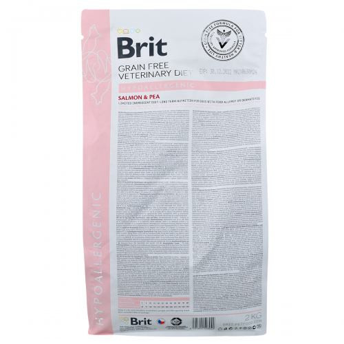 Корм сухой Brit Grain VetDiet Dog Hypoallergenic для собак при пищевой аллергии с лососем горохом и гречкой 2 кг Киев - изображение 6