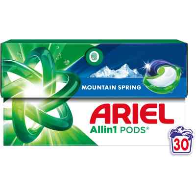 Капсулы для стирки Ariel Pods All-in-1 Горный родник 30 шт. (8700216765480) Винница