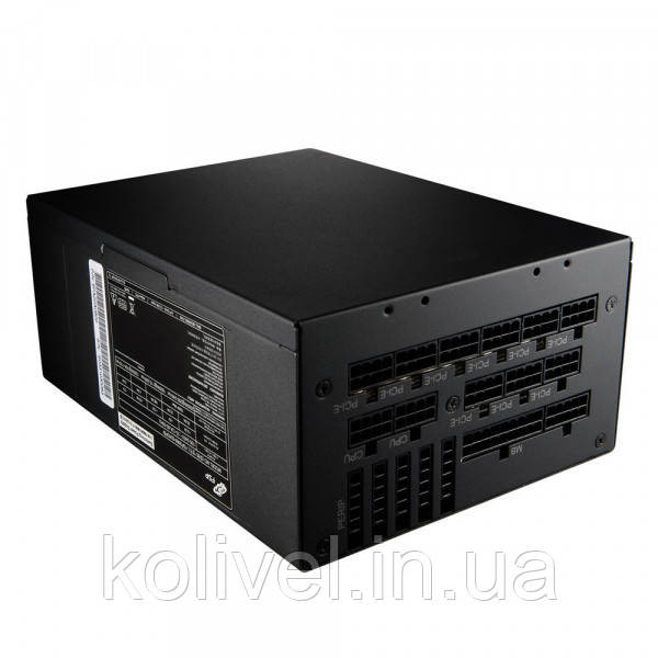 БЖ 2000W FSP FSP2000-52AGPBI 80+ Gold,18xPCI-E6+2, 135mm fan, Modular, C20, ATX/EPS, brown box Київ - фото 4