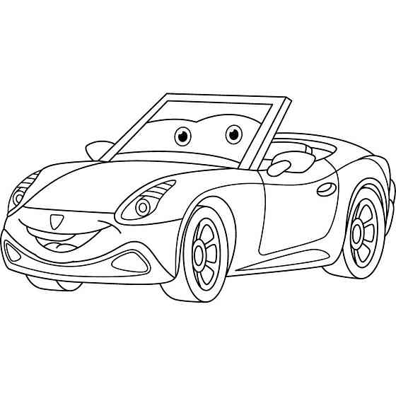 Розпис по полотну "Кабріолетик" 15121-AC 25х30 см Вінниця