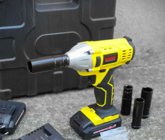 Гайковерт SR-022 ½" акумуляторний, 250 Н·м, 2x20.4V 2.6Ah, 2400 об/хв, у комплекті 4 трубчасті насад Київ