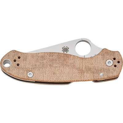 Ніж Spyderco Para 3 CPM Cru-Wear Micarta Brown (C223MPCW) Вінниця - фото 3