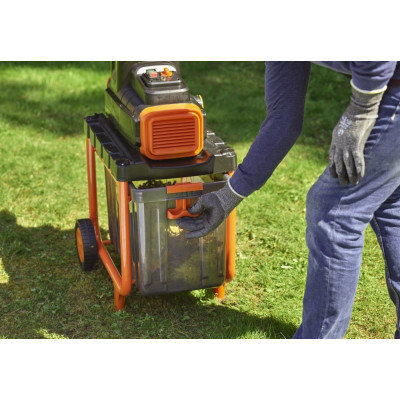 Садовый измельчитель Black&Decker 2.8 кВт, макс. 45 мм, фреза, 45 л (BEGAS5800) Винница - изображение 8