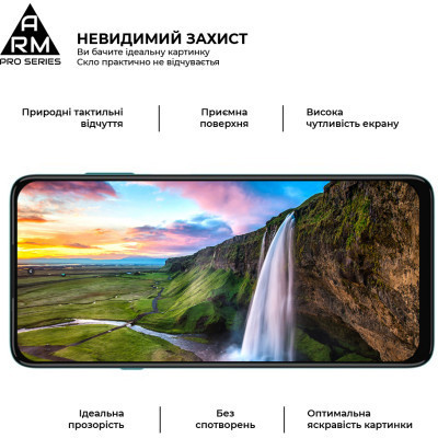 Стекло защитное Armorstandart Pro Motorola Edge 20 lite Black (ARM61017) Винница - изображение 3