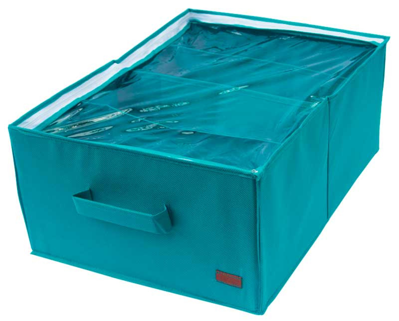 Органайзер для хранения демисезонной обуви на 4 пары Lzr-O-4 (Лазурь) Сумы - изображение 2