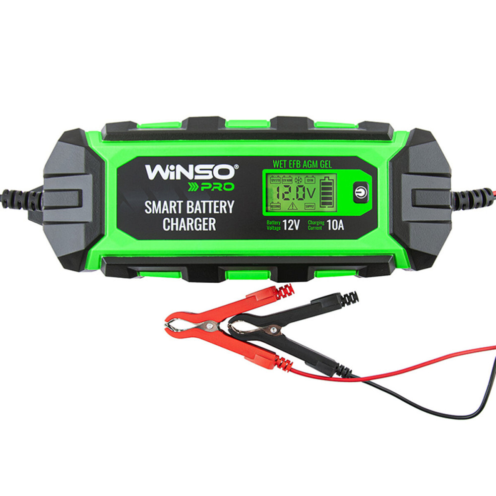 Зарядное устройство АКБ Winso Pro 12V, 10A LCD Киев - изображение 1