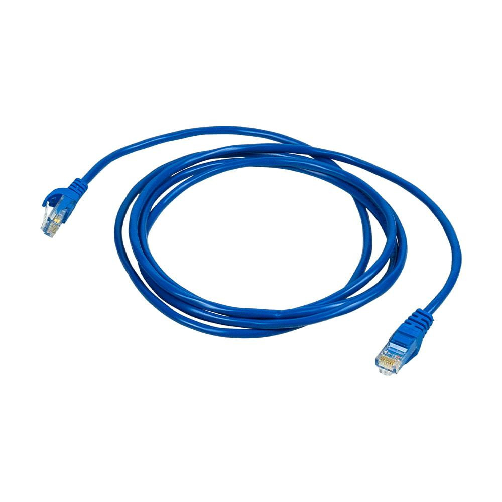 Патч-корд мережевий гігабітний Trinix UTP, RJ-45, CAT.5 3m Blue (73-00623) Київ - фото 7