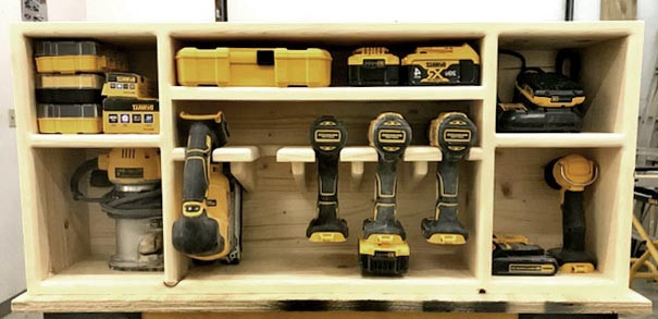 Органайзер для шуруповёртов 