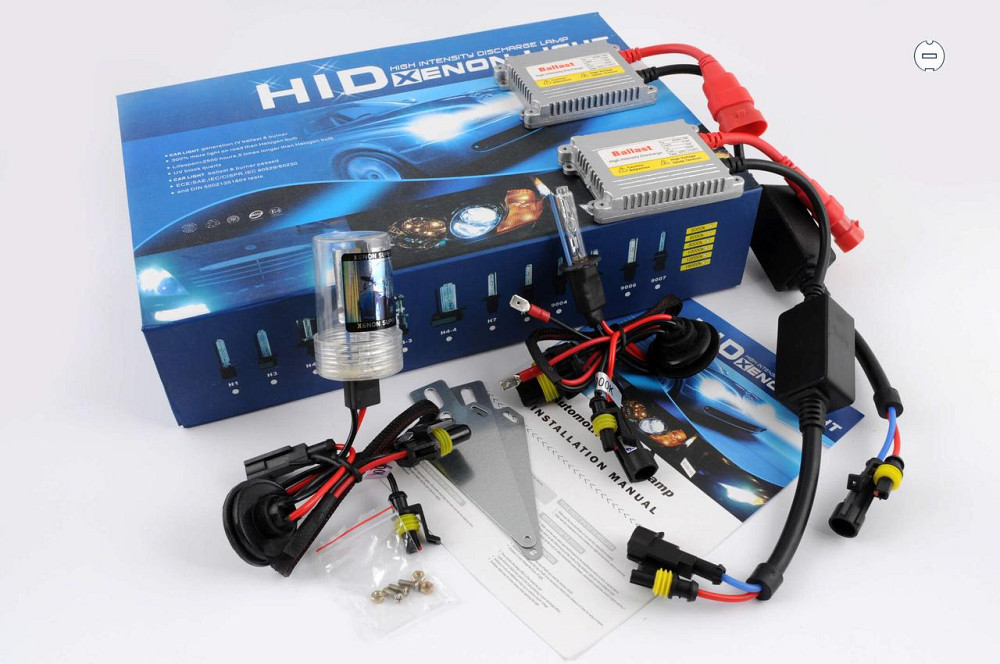 Ксенон H3 AC 6000K 35W slim (арт:34) (авто) Мукачево - изображение 1